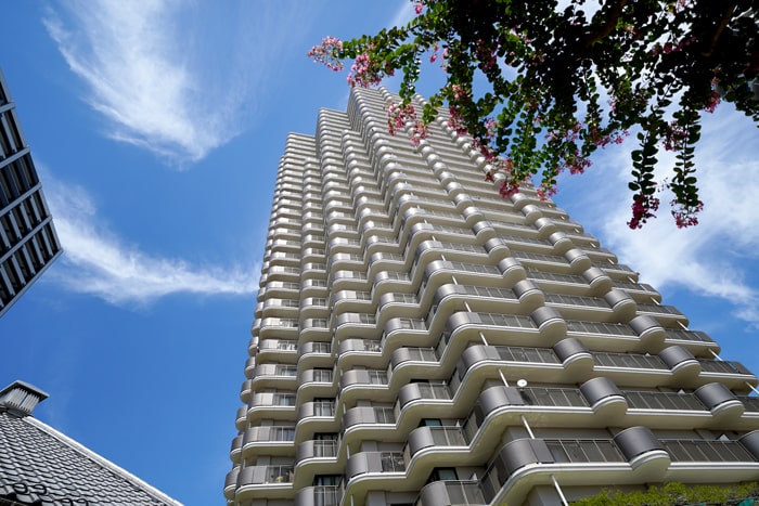 高層マンションの画像