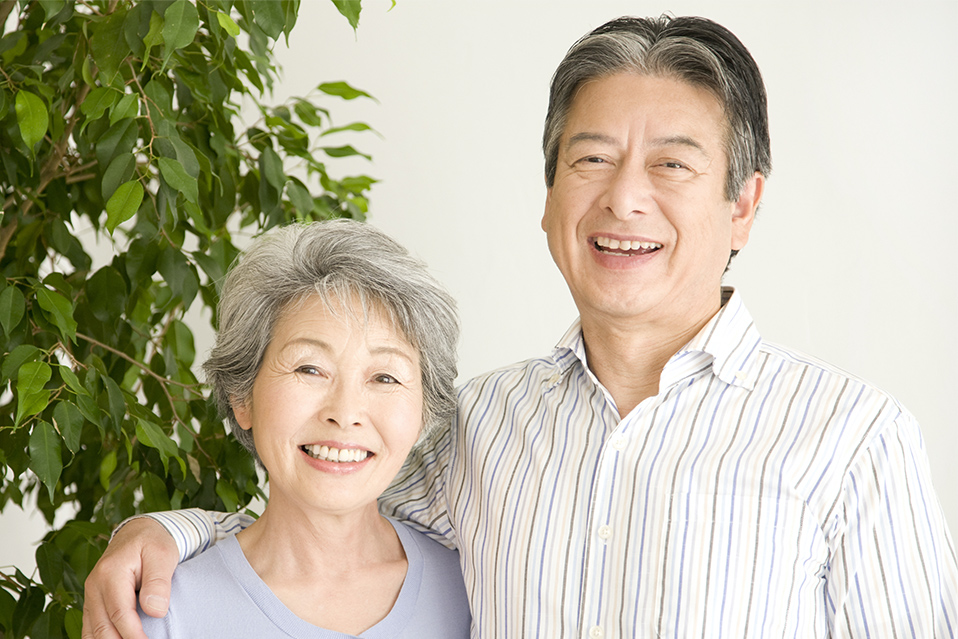 老夫婦の画像